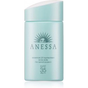 ANESSA Essence UV Mild Milk SPF35/PA++ + 60ml - 6mth+ (Fragrance-Free) 